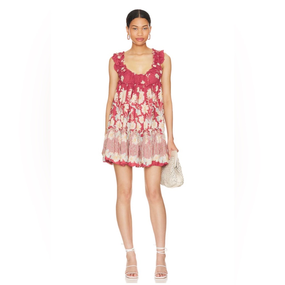 FREE PEOPLE Bali Wild Daisy Slip DRESS - Picture 2 of 8
